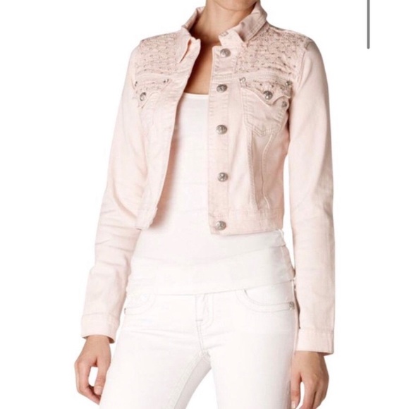 Miss Me Jackets & Blazers - Miss Me Bubble Gum Jacket.